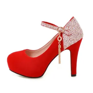 Meera Velvet Shoes