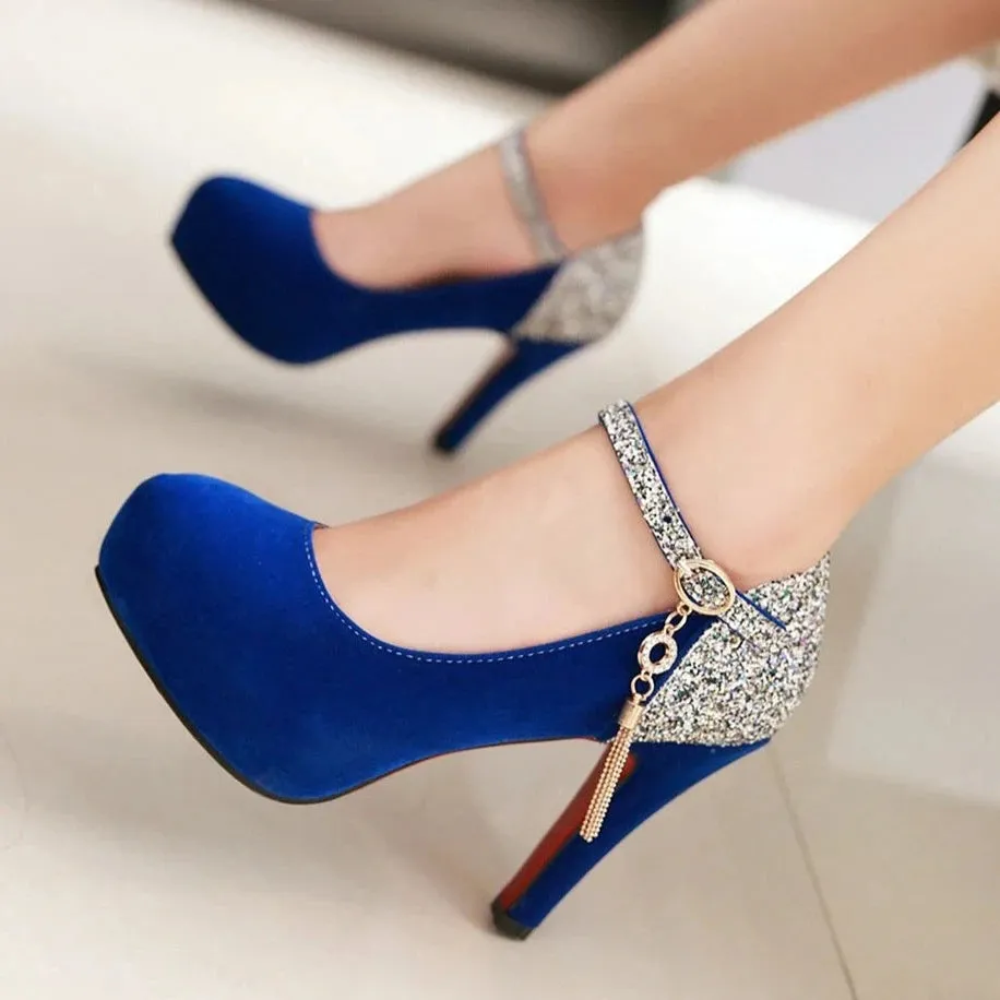 Meera Velvet Shoes