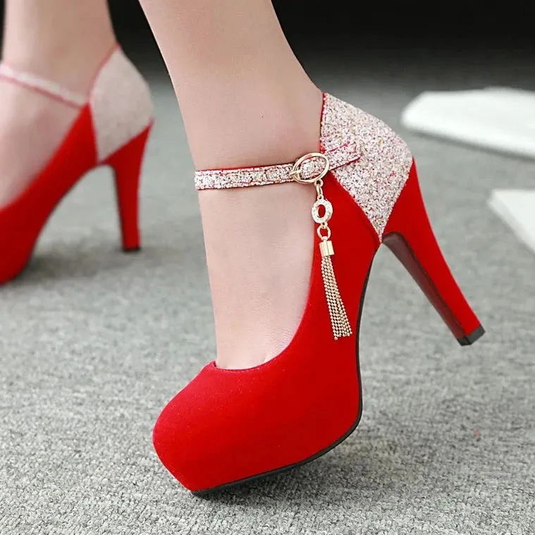 Meera Velvet Shoes