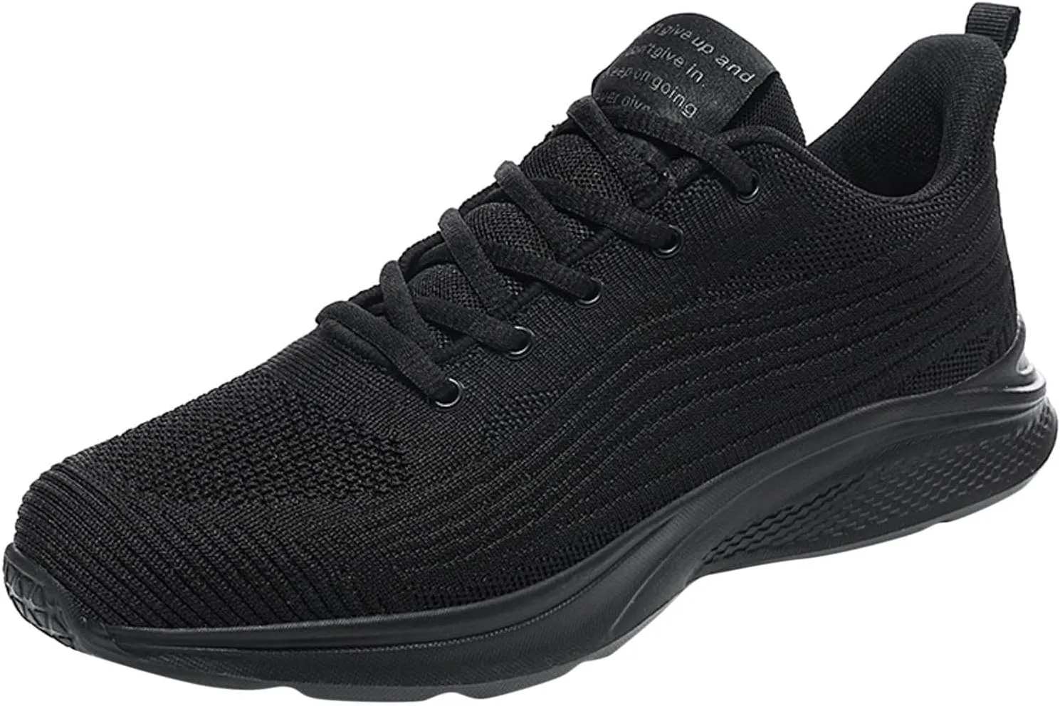 Men's Lightweight Sneakers Fashion Summer Mesh Breathable Sneakers Comfortable Lace Up Hiking Shoes for Men