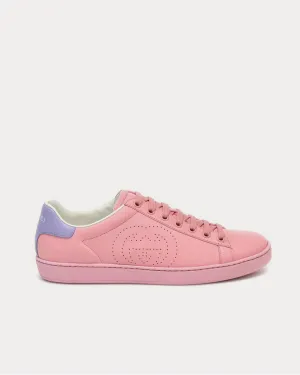 New Ace leather Wild Rose Low Top Sneakers