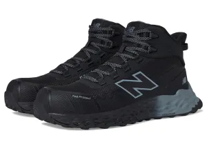 New Balance Fresh Foam Cremorne Composite Toe Safety Shoes for Men - Non Slip, Electrical Hazard - Black/Grey, Mid