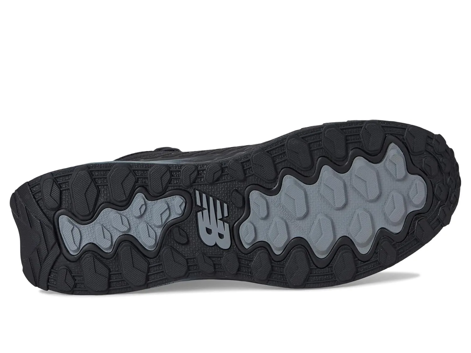 New Balance Fresh Foam Cremorne Composite Toe Safety Shoes for Men - Non Slip, Electrical Hazard - Black/Grey, Mid