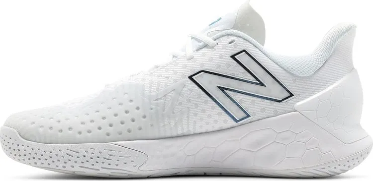 New Balance Fresh Foam X LAV v2 'White Laser Blue' sneakers, white