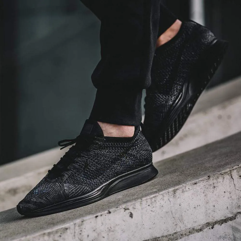 Nike Flyknit Racer Triple Black