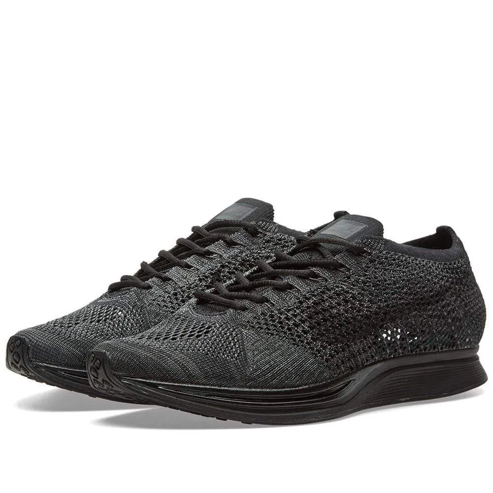 Nike Flyknit Racer Triple Black