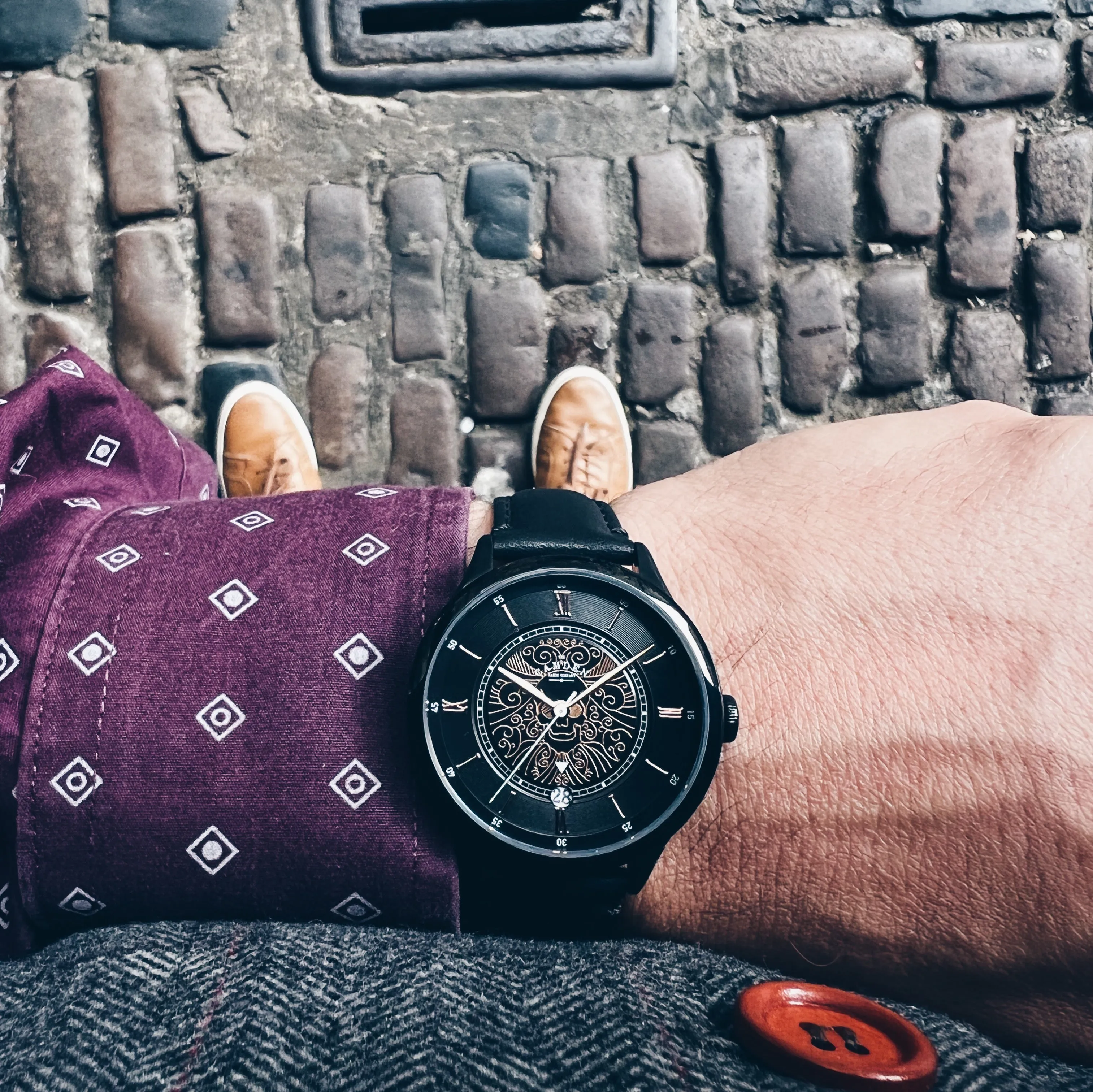 No.274 Automatic Memento Mori black