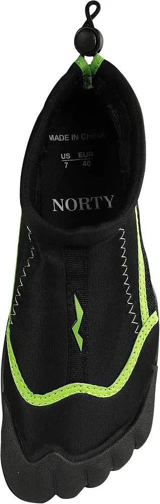 NORTY Women's Water Shoes - Aqua Swim Socks for Beach, Boat, and Pool - Skeletoe Barefoot Design - Cruise Ship Essentials - Hiking and Camping Footwear