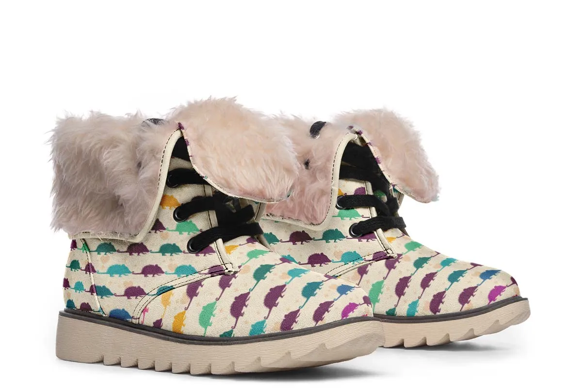Opossum Pattern Polar Vibe Boots