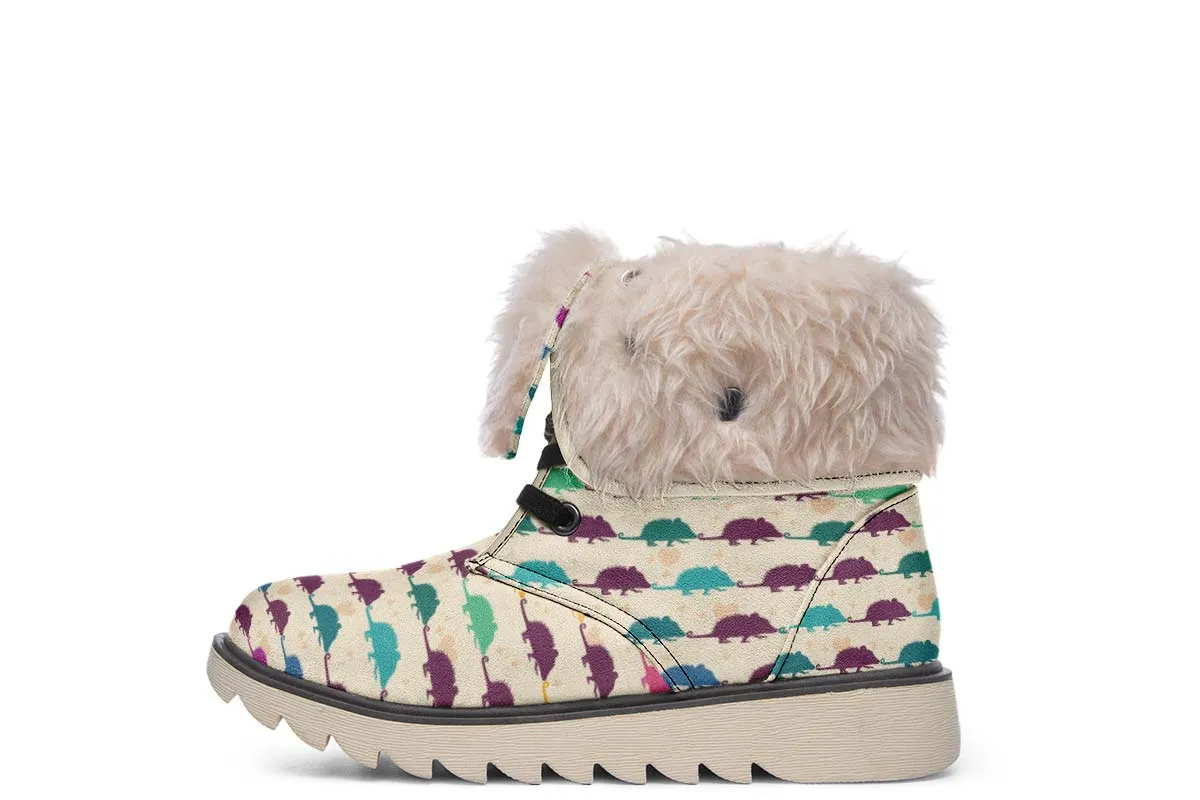Opossum Pattern Polar Vibe Boots