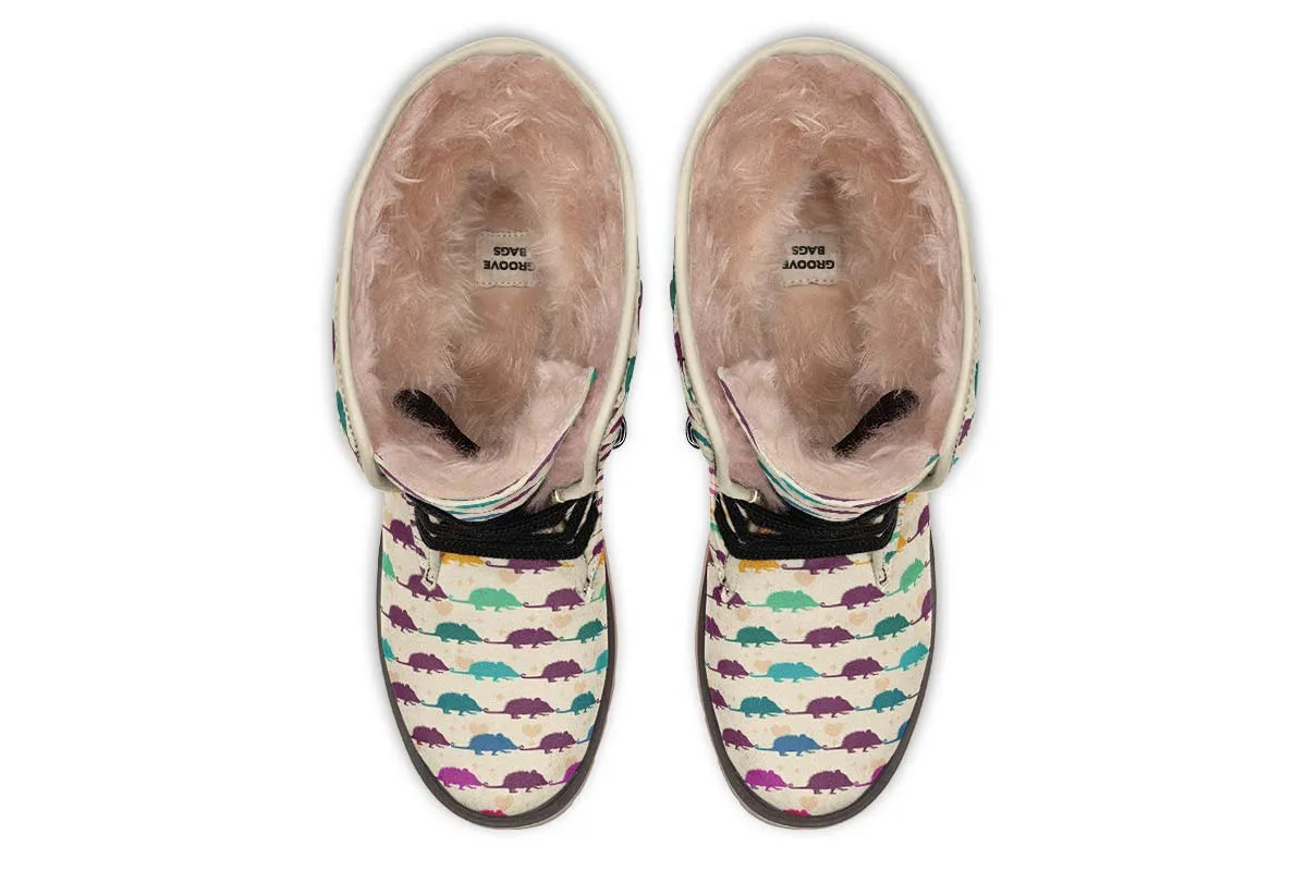 Opossum Pattern Polar Vibe Boots