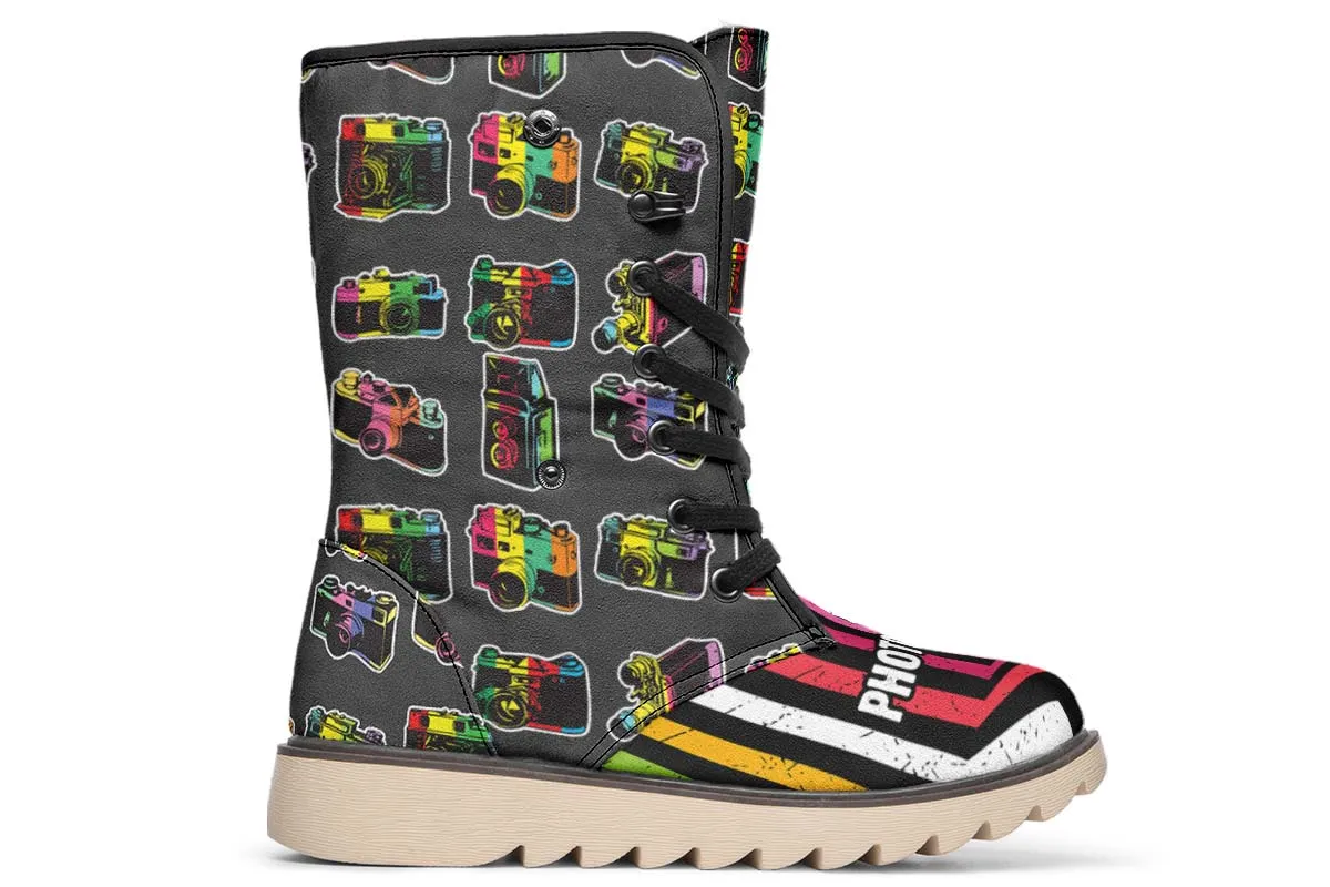 Photography Grunge Polar Vibe Boots