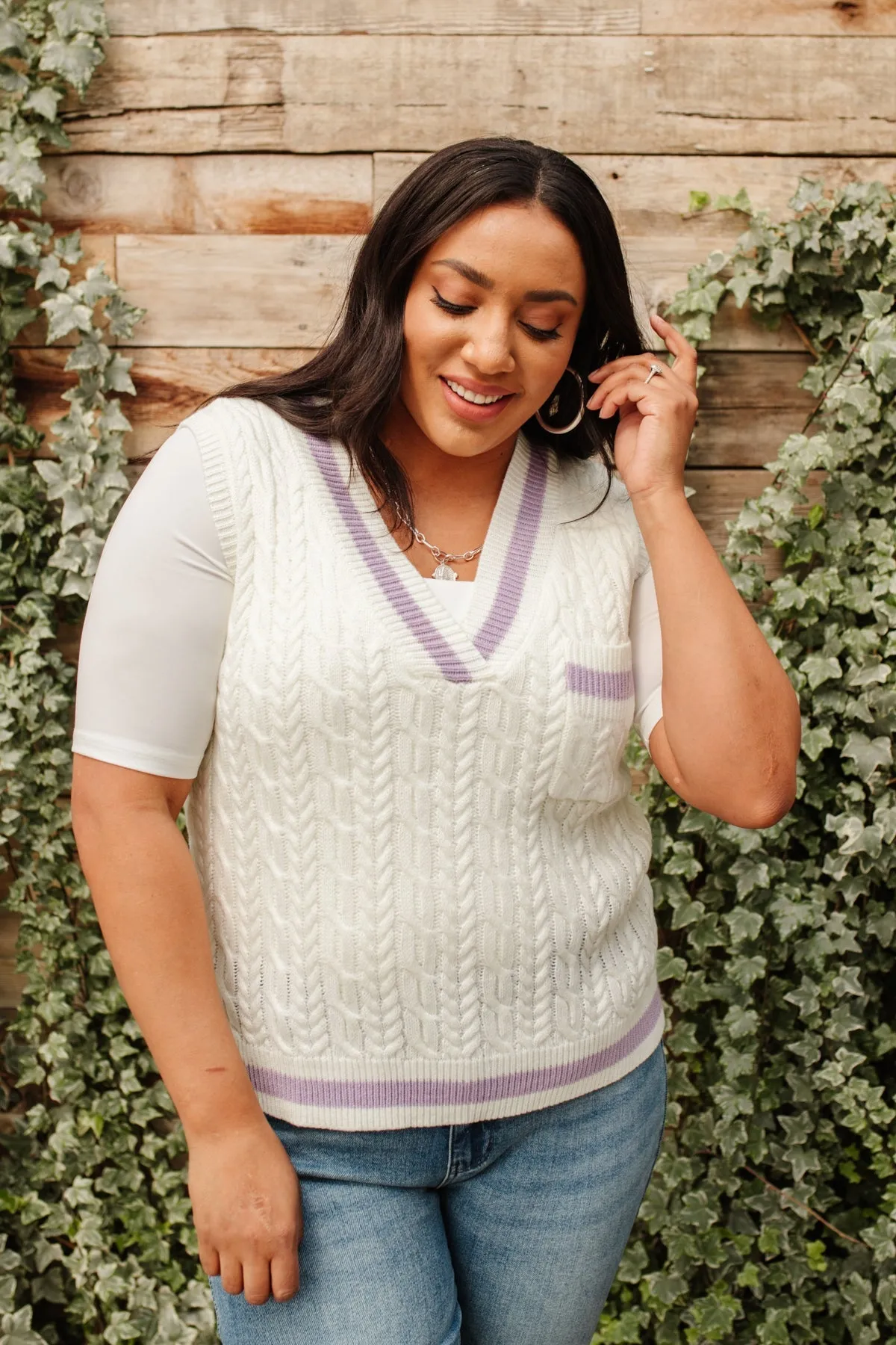 Power Girl Sweater Vest (Online Exclusive)