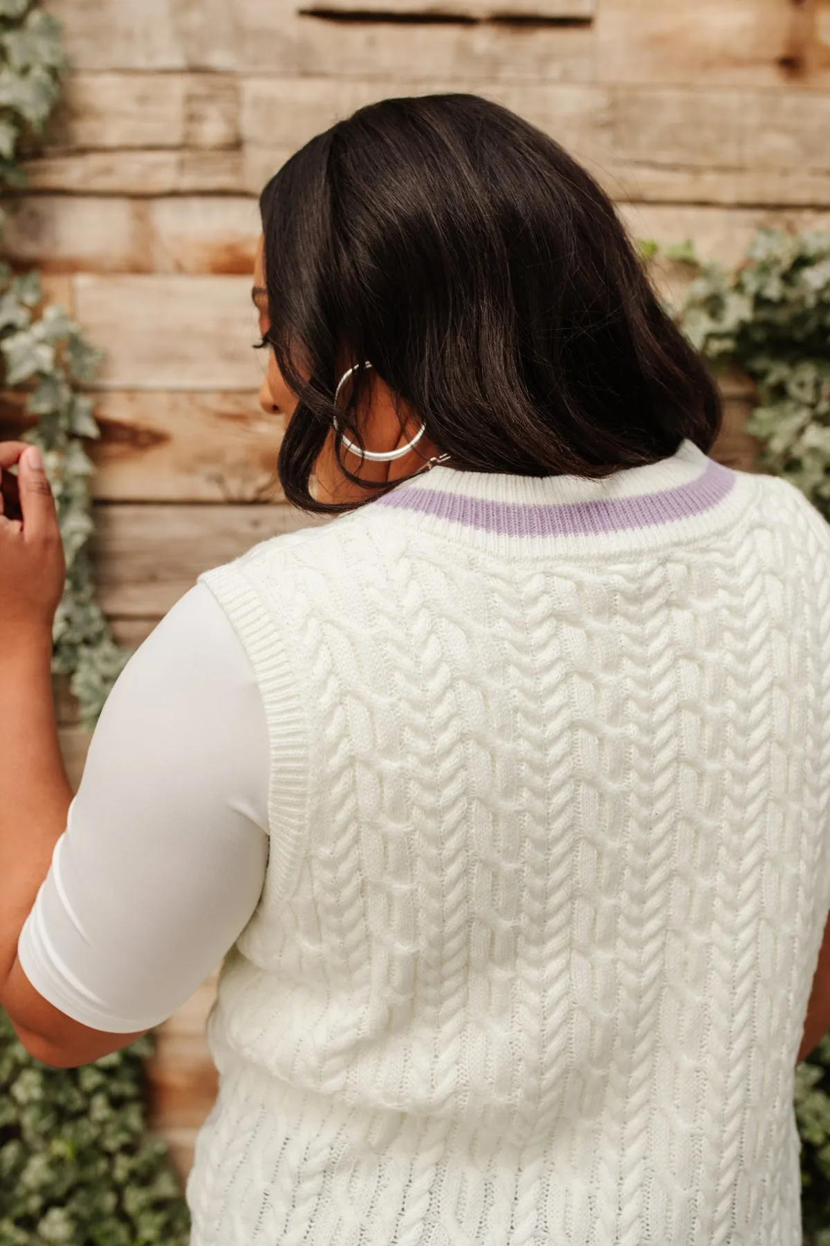 Power Girl Sweater Vest (Online Exclusive)