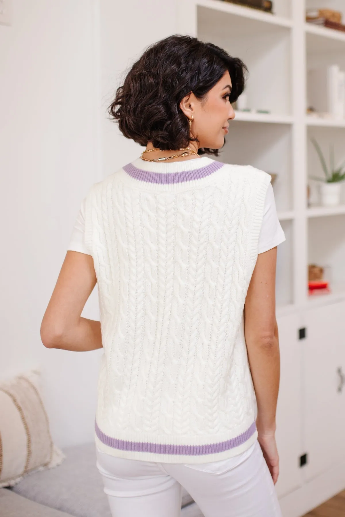 Power Girl Sweater Vest (Online Exclusive)