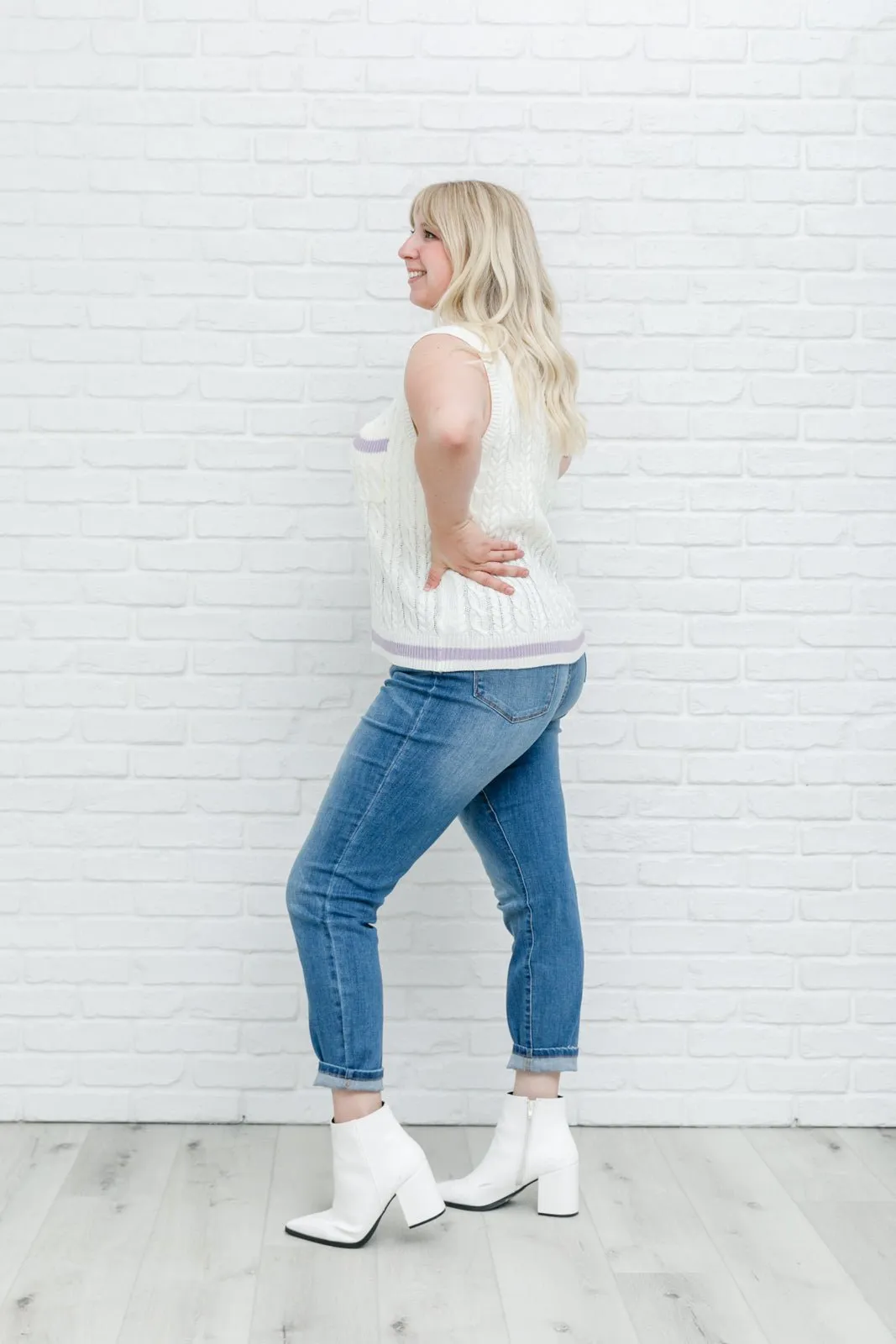 Power Girl Sweater Vest (Online Exclusive)