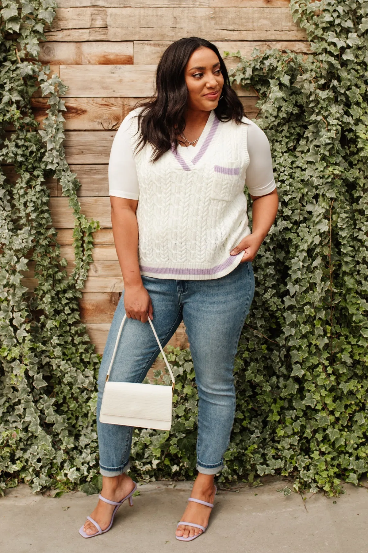 Power Girl Sweater Vest (Online Exclusive)