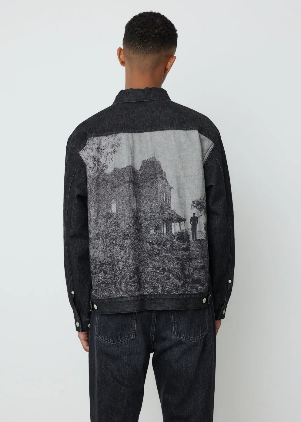 Printed Denim Jacket
