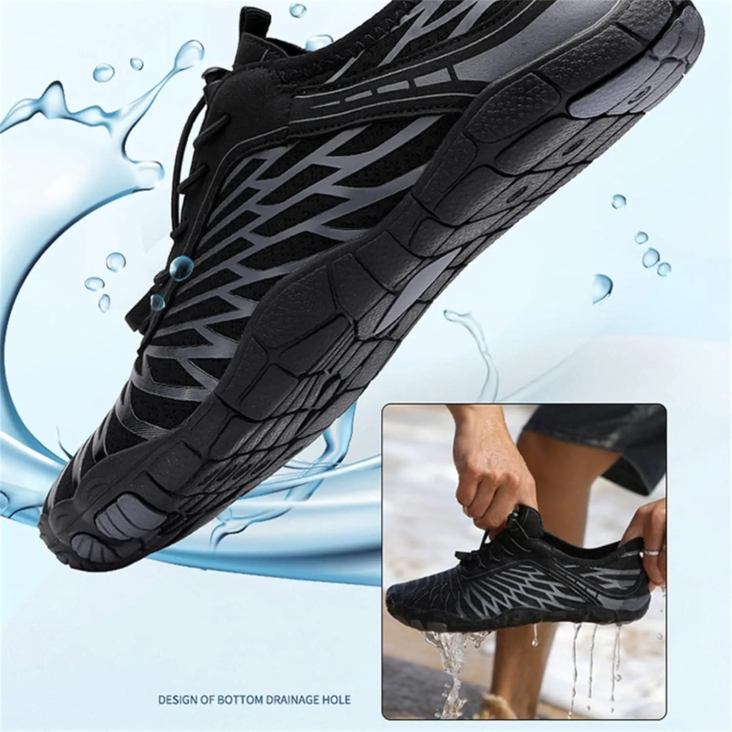 Pro Barefoot Shoes for Women Hike Barefoot Footwear Barefoot Unisex Wide Toe Box Healthy & Non-Slip Barefoot Outdoor Shoes Trail Running Sneakers Gym Training Shoe
