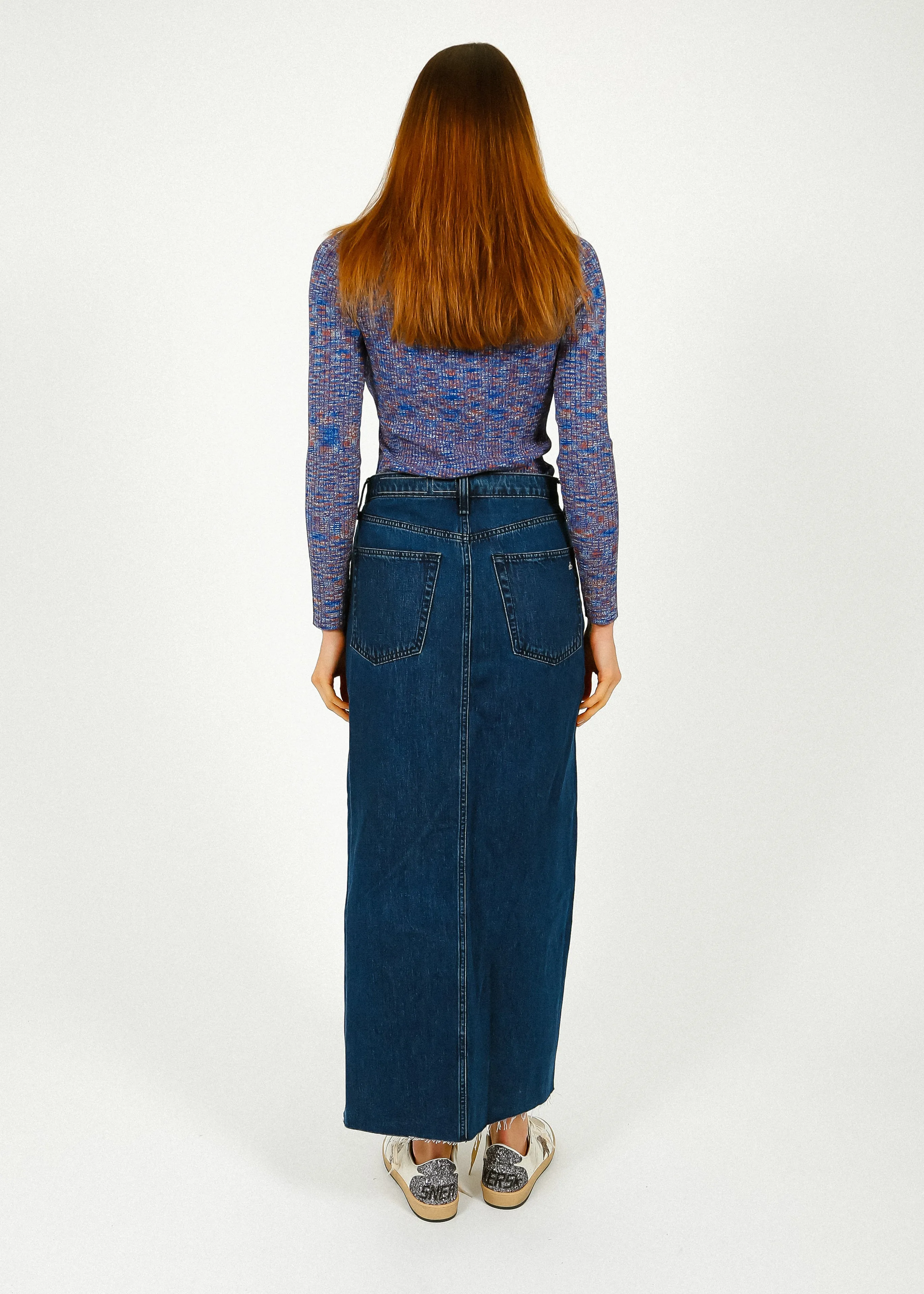 R&B Avery Maxi Skirt in Ari