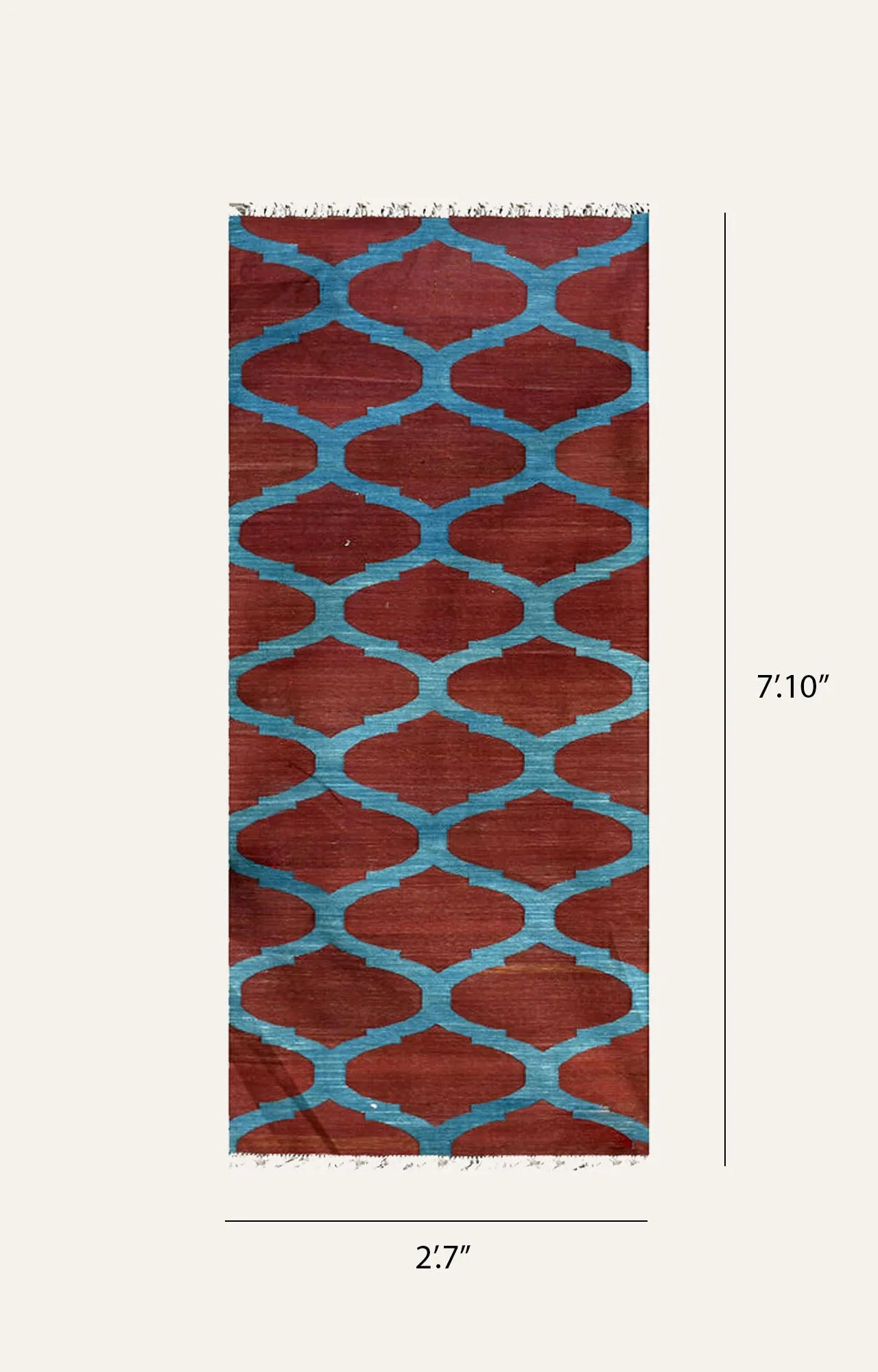 Red Serenade Cotton Runner