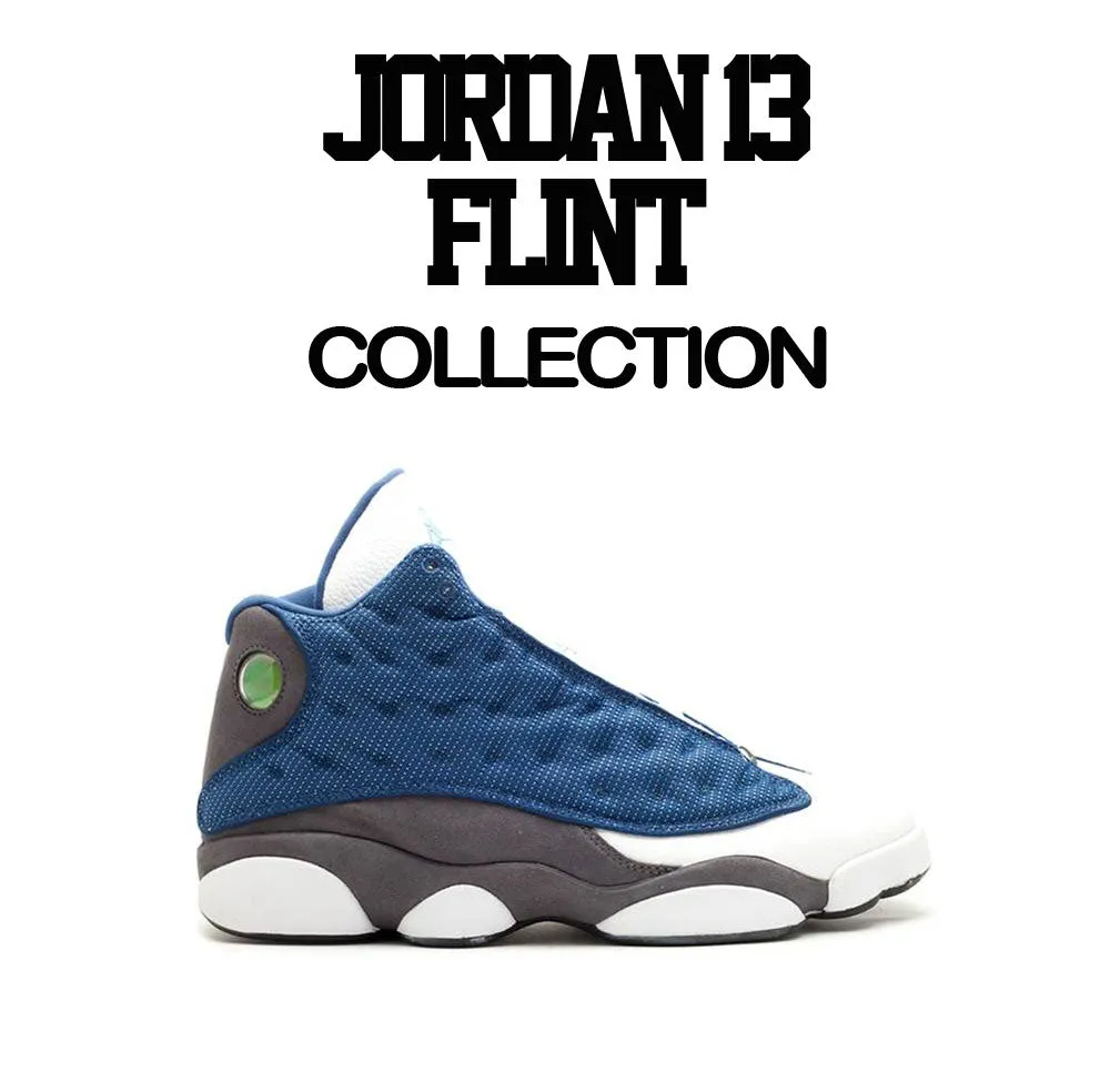 Retro 13 Flint ST Logo Shirt