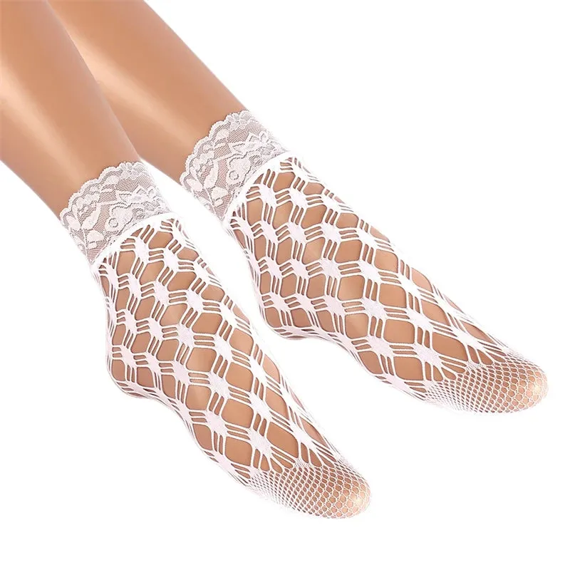 Retro Floral Ankle Socks Series 2