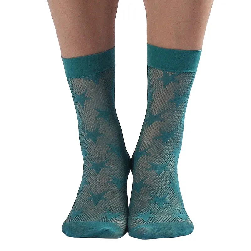 Retro Floral Ankle Socks Series 2