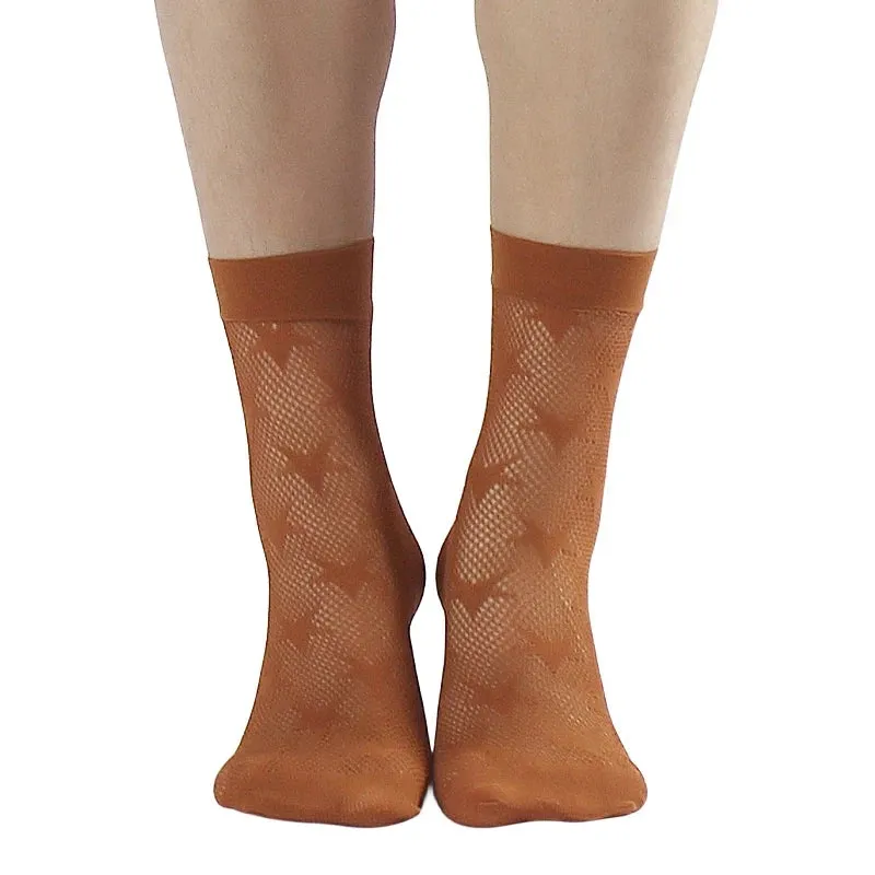 Retro Floral Ankle Socks Series 2