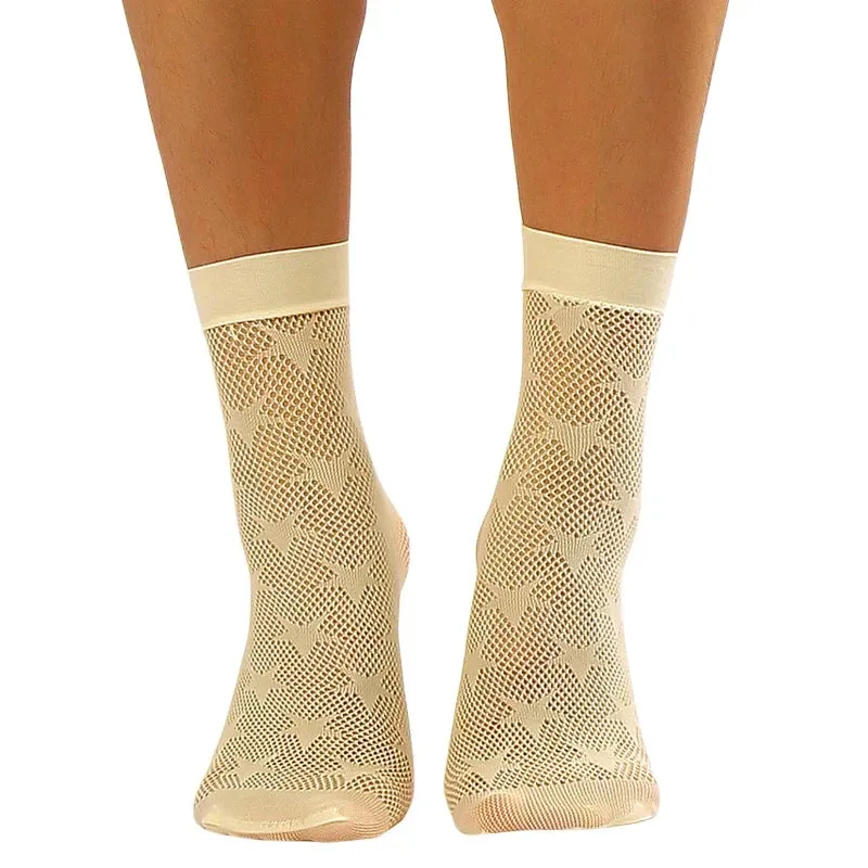 Retro Floral Ankle Socks Series 2