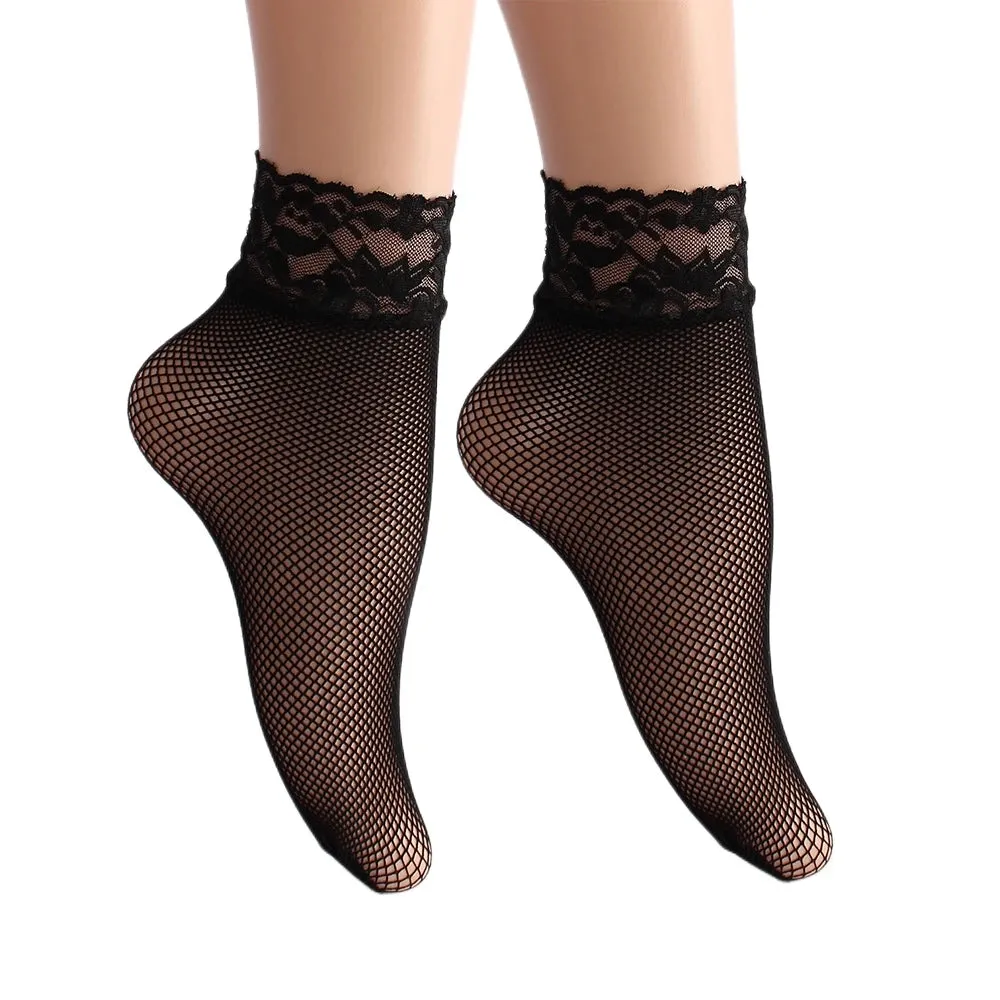 Retro Floral Ankle Socks Series 2