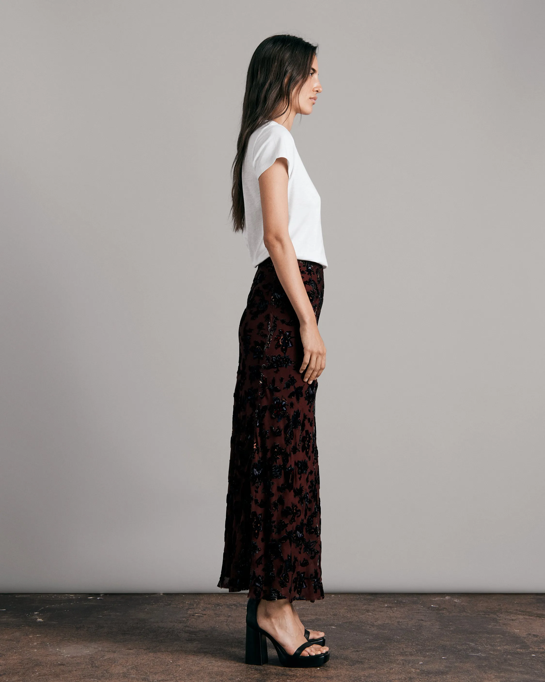 Rose Embroidered T-Shirt