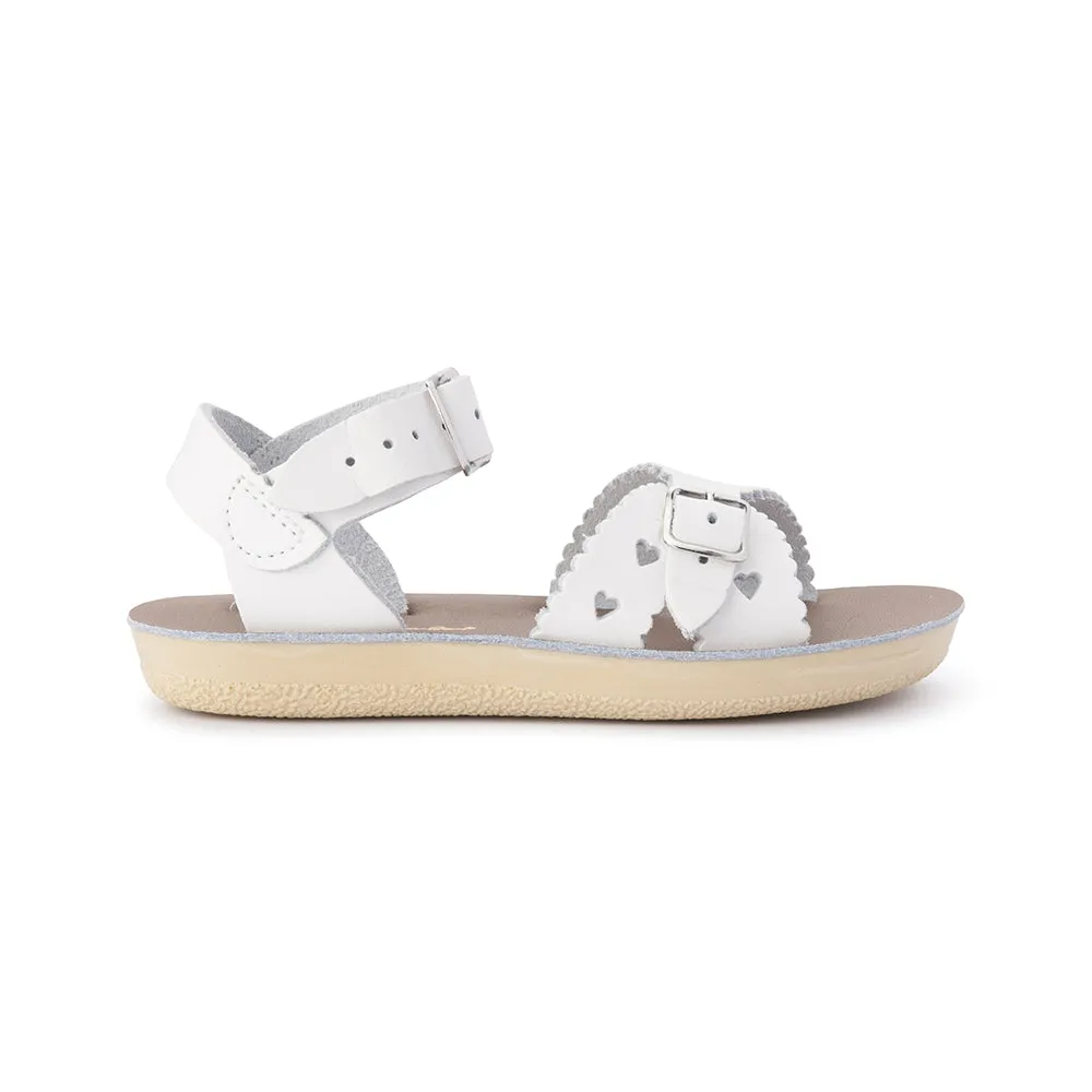 Salt Water Sandals - Sun-San Sweetheart White