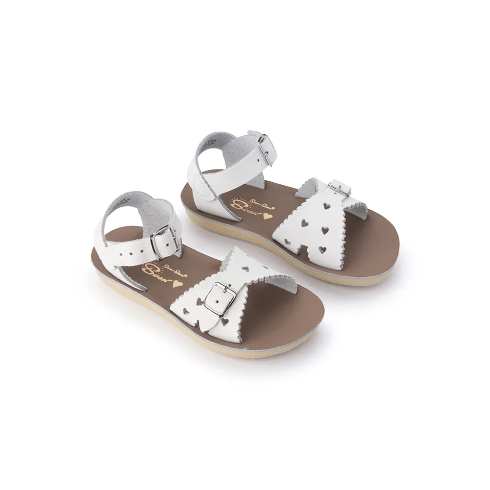 Salt Water Sandals - Sun-San Sweetheart White