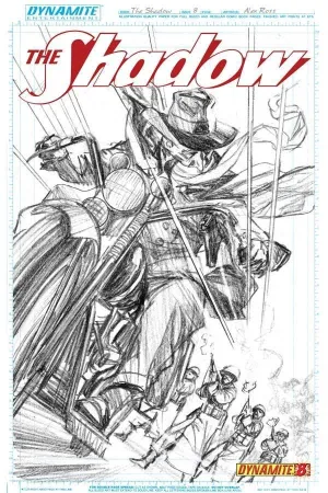 SHADOW VOL 5 #8 25 COPY ROSS SKETCH INCV