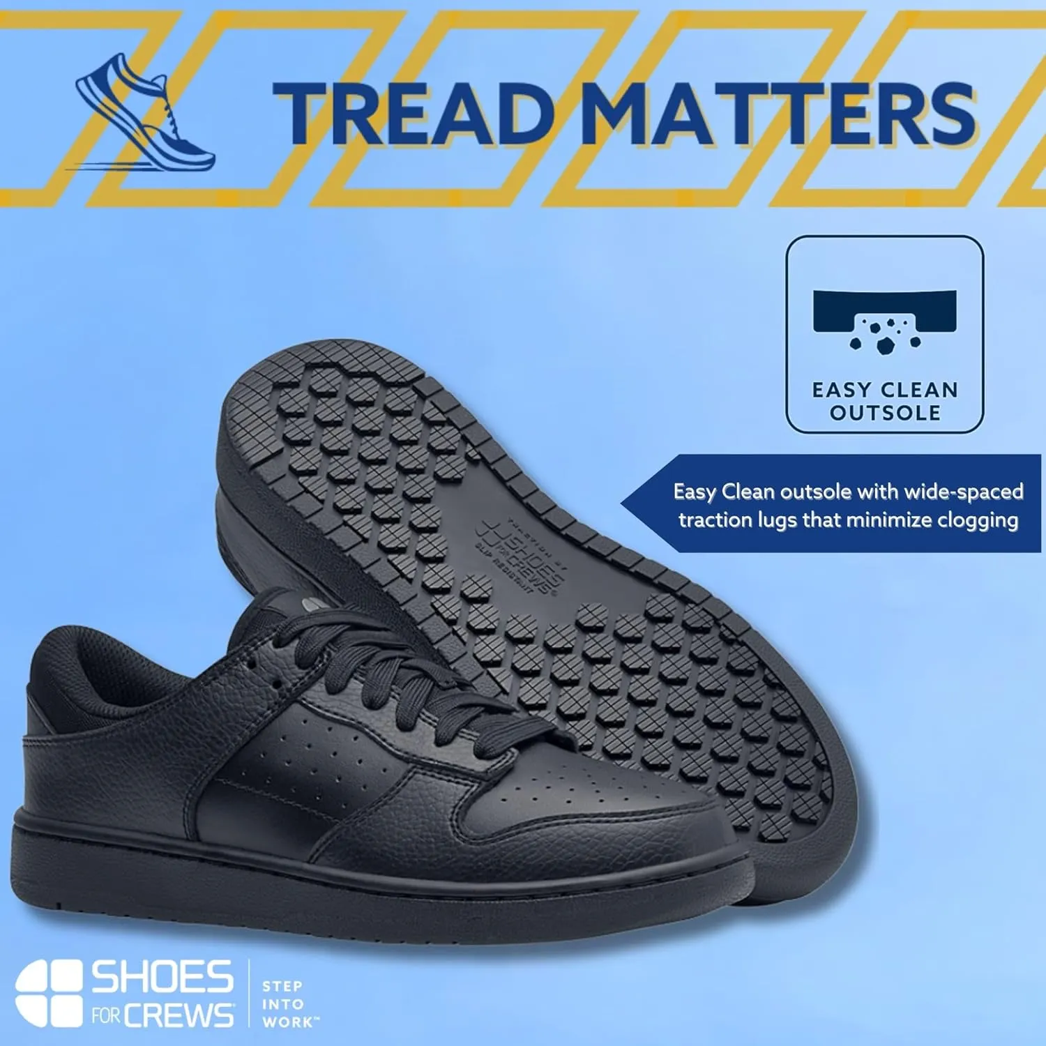 Shoes for Crews Men's Greer Food Service Shoe
