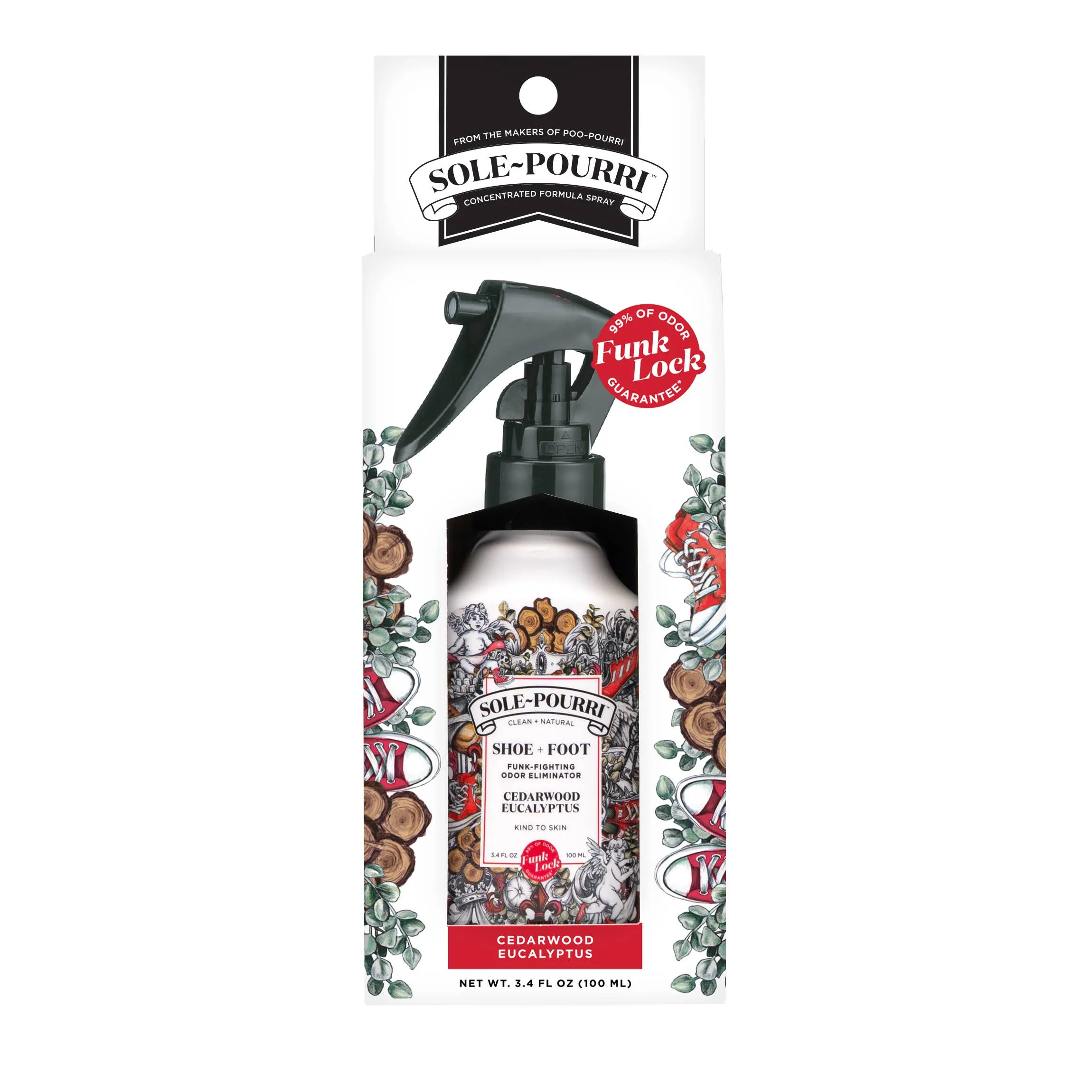 Sole~Pourri Shoe   Foot Odor Spray - By Pourri