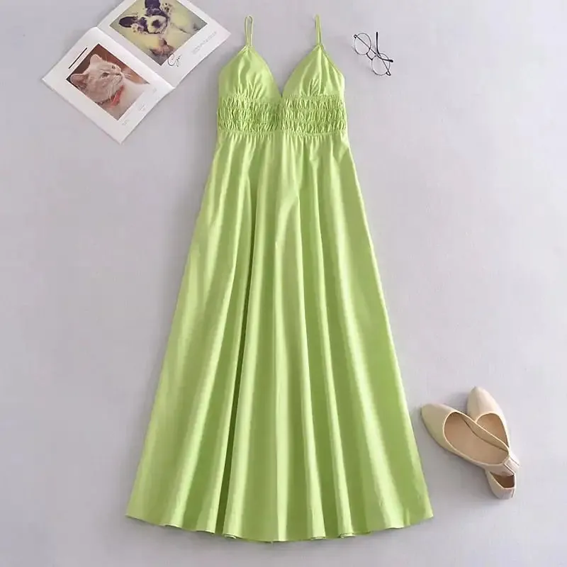 Summer Breeze V-Neck Dress