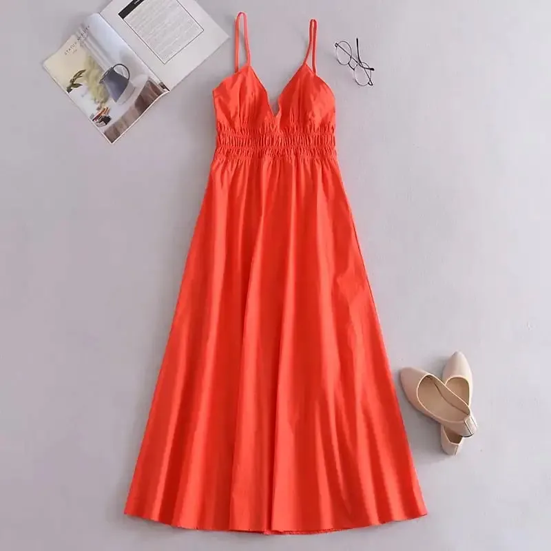 Summer Breeze V-Neck Dress
