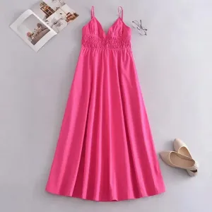 Summer Breeze V-Neck Dress