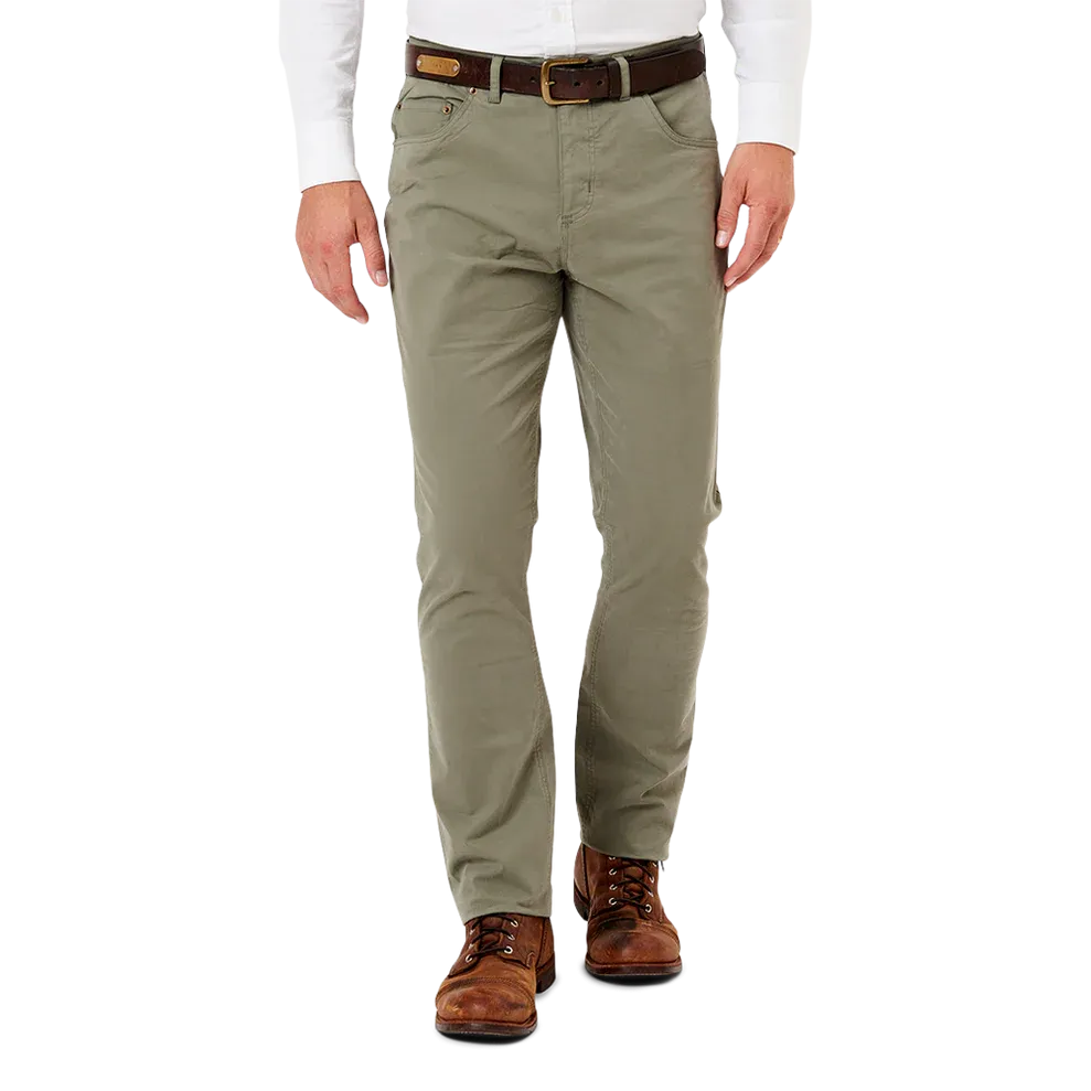 The Sporting Gent - Boone 5-Pocket Pant - Sage