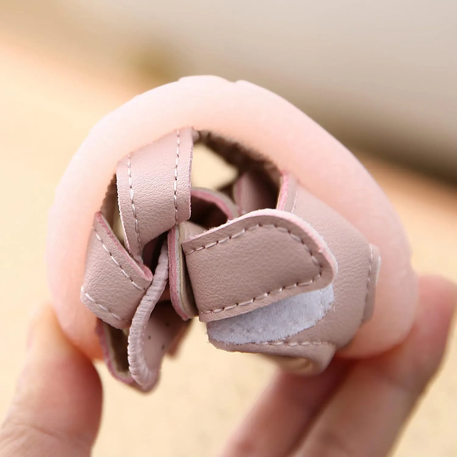Toddler Baby Girls Closed Toe Bow Sandals First Walking Princess Shoes Beach Breathable Sandals Formal Dress Shoes