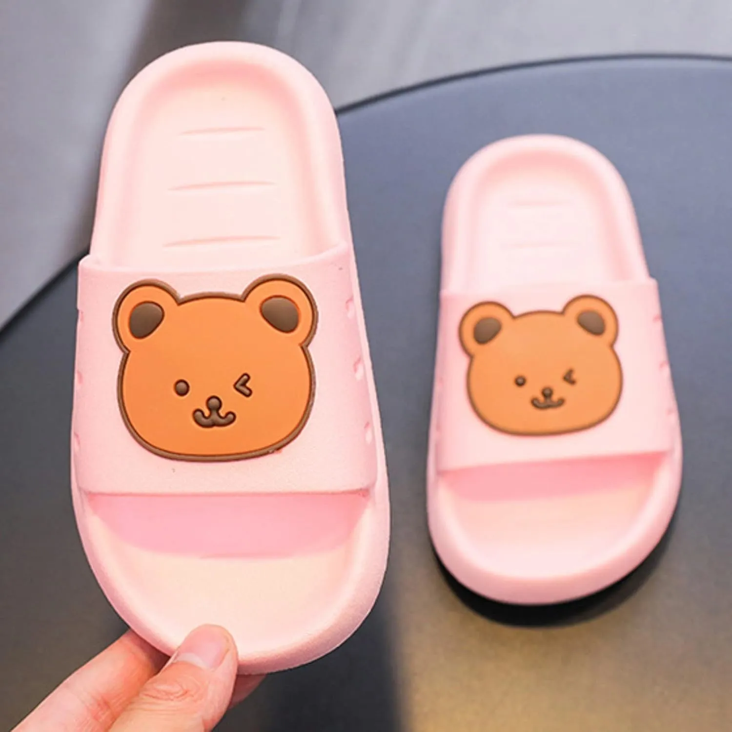 Toddler Cute Cartoon Animal Cloud Slides Kids Quick Drying Beach Shoes for Girls Boys Summer Pool Shower Slippers