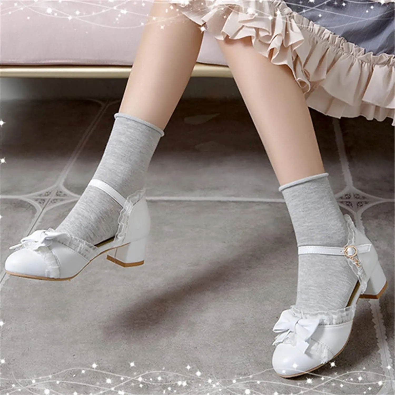 Toddler Girls Bow Tie Dress Shoes Heels Flower Girl Wedding High School Prom Shoes Ankle Beach Sandals Toddler
