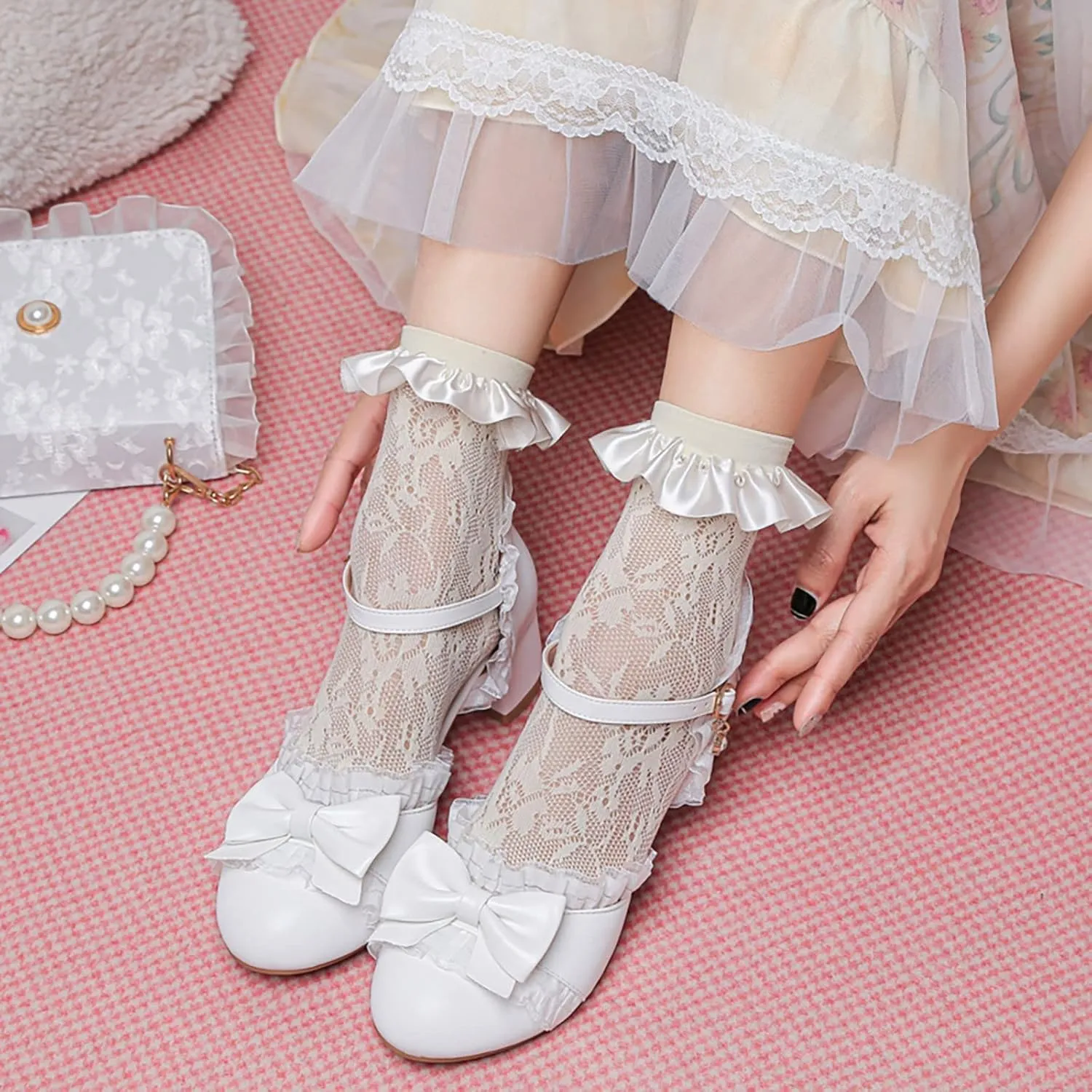 Toddler Girls Bow Tie Dress Shoes Heels Flower Girl Wedding High School Prom Shoes Ankle Beach Sandals Toddler