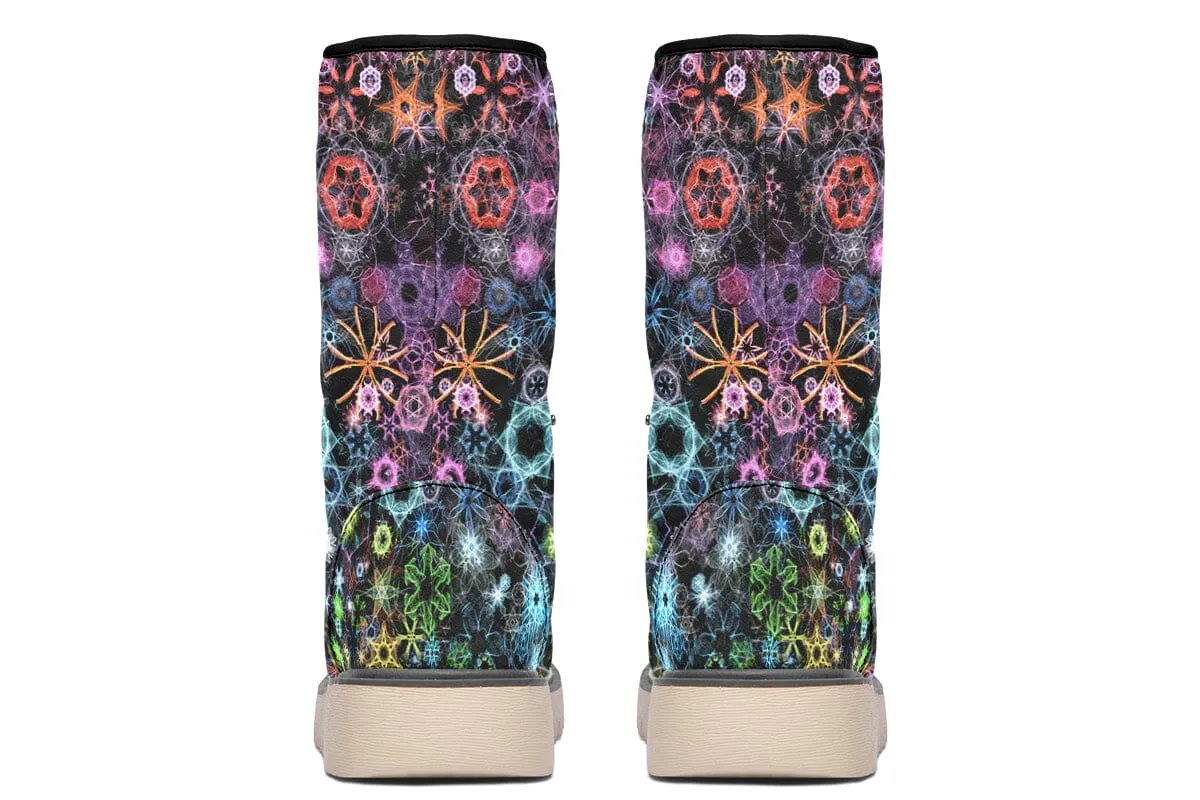 Trippy Constellation Moon Boots
