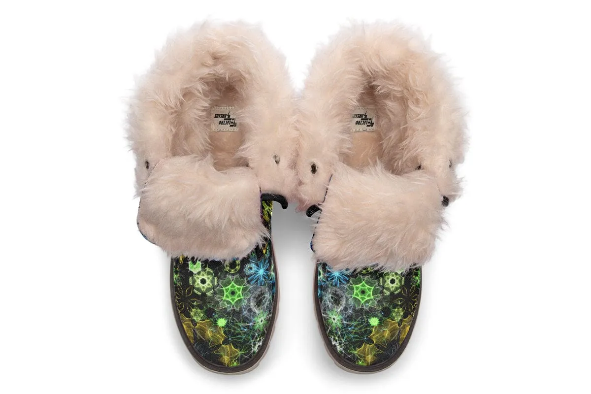 Trippy Constellation Moon Boots