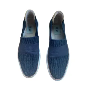 Ugg Alameda Black Mesh Slip-ons Size 7.5