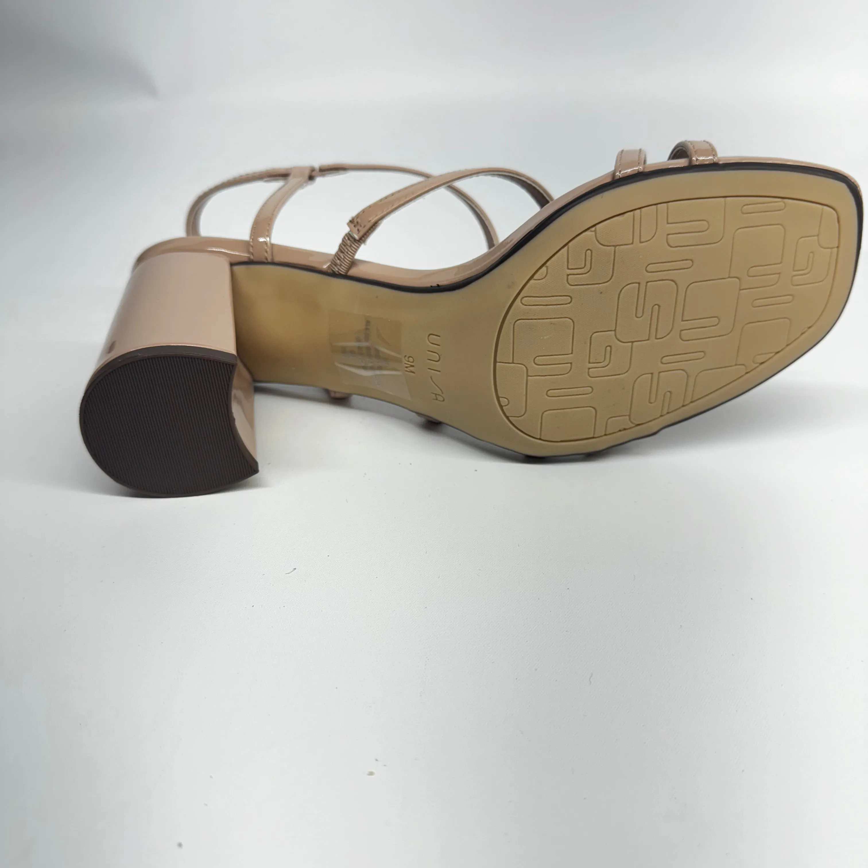 Unisa Women's Yestie Heeled Sandals, Beige, New, Size 9 Medium