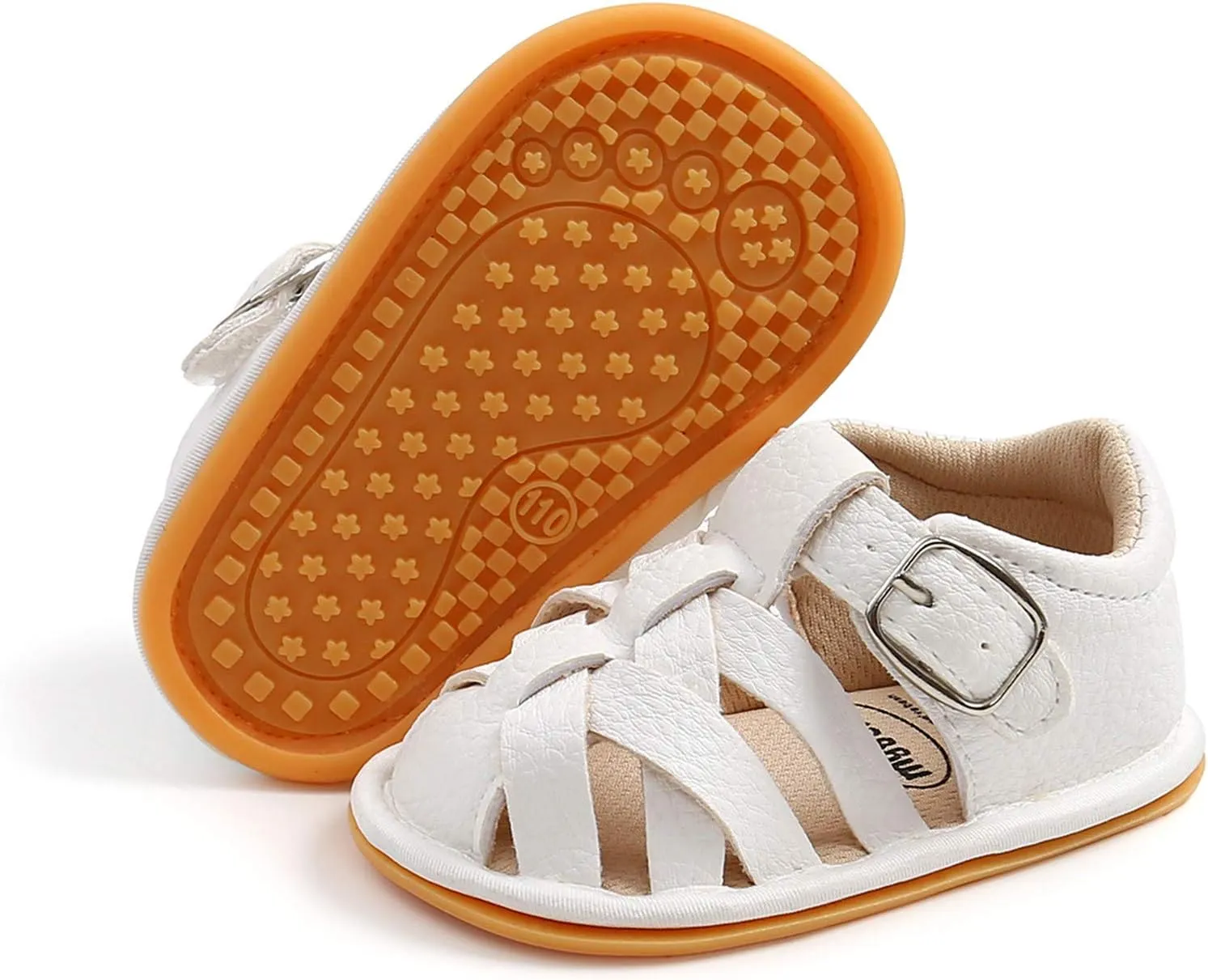 Unisex Baby Boys Girls Sandals Soft-soled Non-slip Flats Infant Closed Toe First Walking Shoes Baby Girl Shoes
